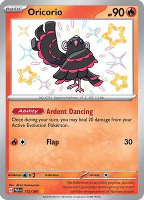 Oricorio from SV: Paldean Fates