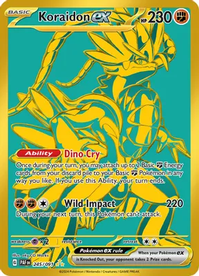 Koraidon ex from SV: Paldean Fates