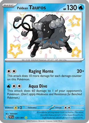 Paldean Tauros - 120/091 from SV: Paldean Fates