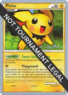 Pichu - 2011 (Ross Cawthon) from World Championship Decks