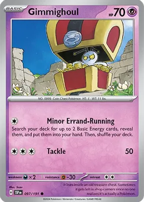 Gimmighoul from SV08: Surging Sparks