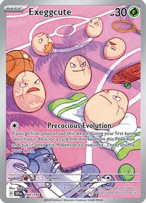 Exeggcute - 192/191 from SV08: Surging Sparks