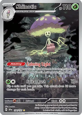 Shiinotic - 194/191 from SV08: Surging Sparks