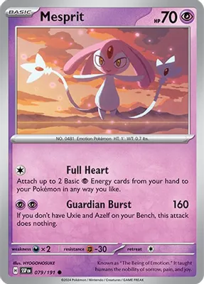 Mesprit - 079/191 from SV08: Surging Sparks