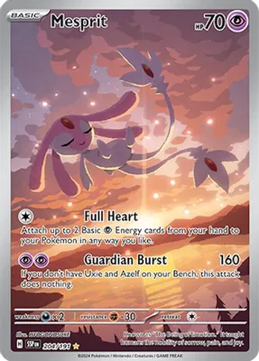 Mesprit - 204/191 from SV08: Surging Sparks