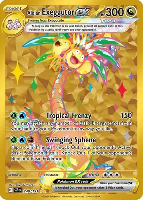 Alolan Exeggutor ex - 248/191 from SV08: Surging Sparks