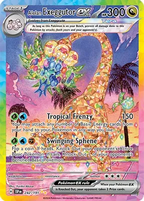 Alolan Exeggutor ex - 242/191 from SV08: Surging Sparks