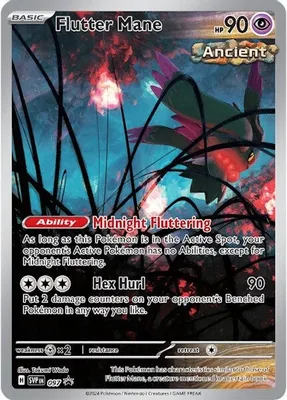 Flutter Mane - 097 from SV: Scarlet & Violet Promo Cards
