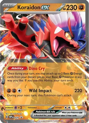 Koraidon ex - 029 from SV: Scarlet & Violet Promo Cards