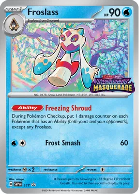 Froslass - 117 from SV: Scarlet & Violet Promo Cards