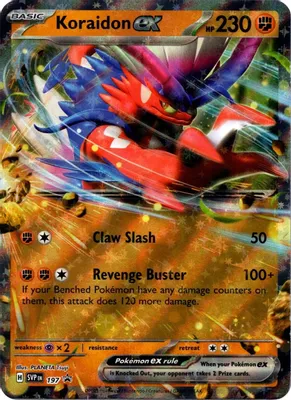 Koraidon ex - 197 from SV: Scarlet & Violet Promo Cards