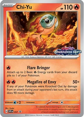 Chi-Yu - 057 (Prerelease) from SV: Scarlet & Violet Promo Cards
