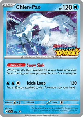 Chien-Pao - 152 from SV: Scarlet & Violet Promo Cards
