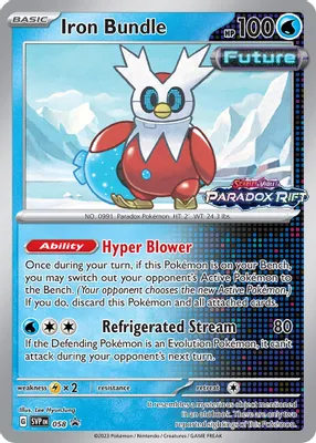 Iron Bundle - 058 (Prerelease) from SV: Scarlet & Violet Promo Cards