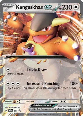 Kangaskhan ex - 055 from SV: Scarlet & Violet Promo Cards