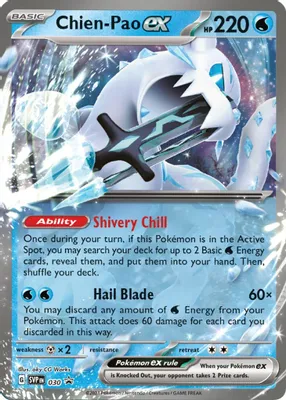 Chien-Pao ex - 030 from SV: Scarlet & Violet Promo Cards