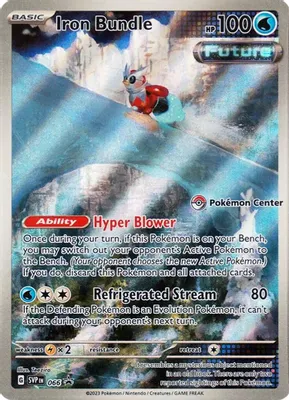 Iron Bundle - 066 (Pokemon Center Exclusive) from SV: Scarlet & Violet Promo Cards