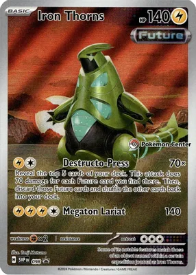 Iron Thorns - 098 (Pokemon Center) from SV: Scarlet & Violet Promo Cards
