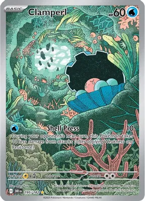 Clamperl - 195/182 from SV10: Destined Rivals