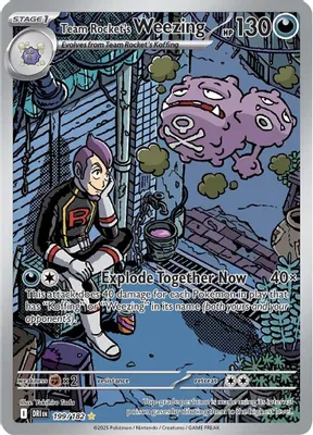 Team Rocket's Weezing - 199/182 from SV10: Destined Rivals