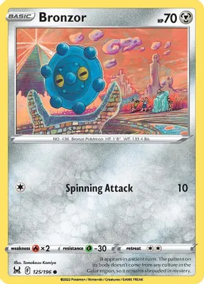 Bronzor from SWSH11: Lost Origin