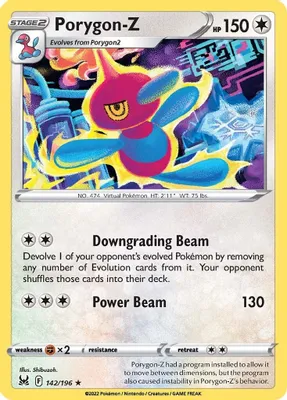 Porygon-Z from SWSH11: Lost Origin