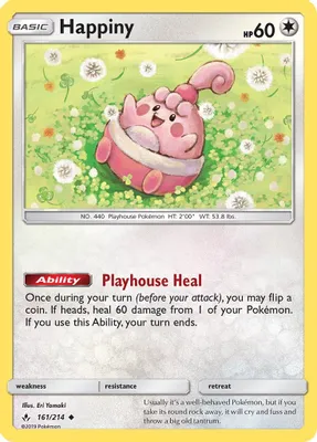 Happiny from SM - Unbroken Bonds