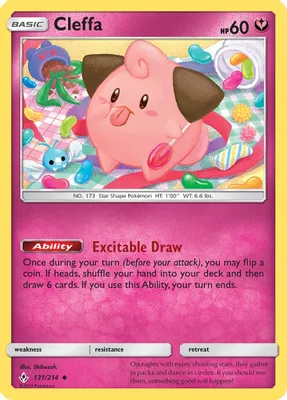 Cleffa from SM - Unbroken Bonds