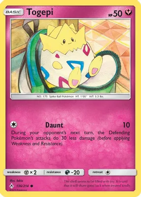 Togepi from SM - Unbroken Bonds