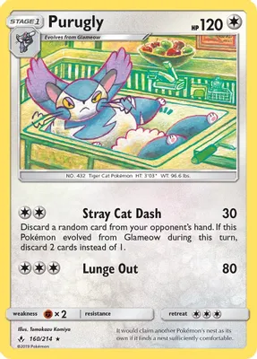 Purugly from SM - Unbroken Bonds
