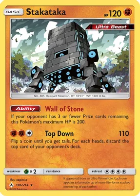Stakataka from SM - Unbroken Bonds