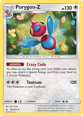 Porygon-Z from SM - Unbroken Bonds