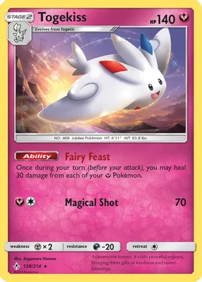 Togekiss from SM - Unbroken Bonds
