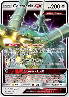 Celesteela GX from SM - Unbroken Bonds