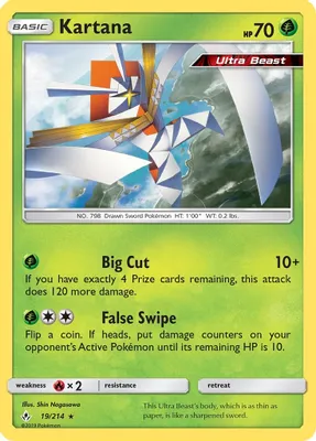 Kartana from SM - Unbroken Bonds