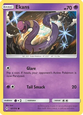 Ekans from SM - Unbroken Bonds