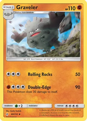 Graveler from SM - Unbroken Bonds
