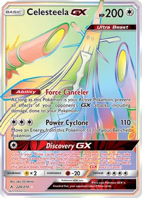 Celesteela GX (Secret) from SM - Unbroken Bonds