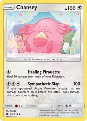 Chansey from SM - Lost Thunder