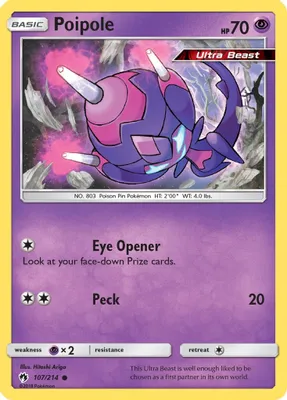 Poipole from SM - Lost Thunder