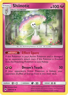Shiinotic from SM - Lost Thunder