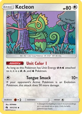 Kecleon (161) from SM - Lost Thunder
