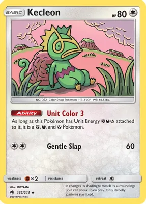 Kecleon (162) from SM - Lost Thunder