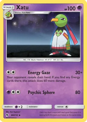 Xatu from SM - Lost Thunder