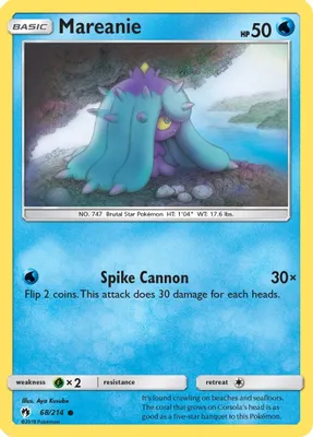 Mareanie (68) from SM - Lost Thunder