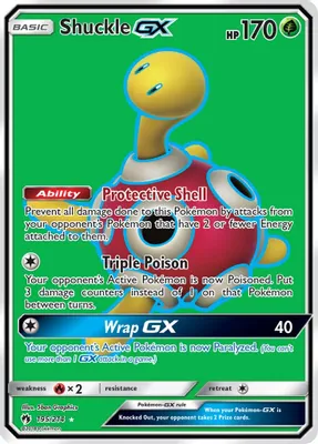 Shuckle GX (Full Art) from SM - Lost Thunder