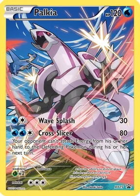 Palkia (Full Art Promo) from XY Promos