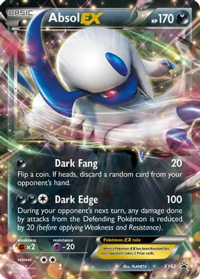 Absol EX - XY62 from XY Promos