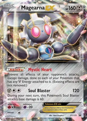 Magearna EX from XY Promos