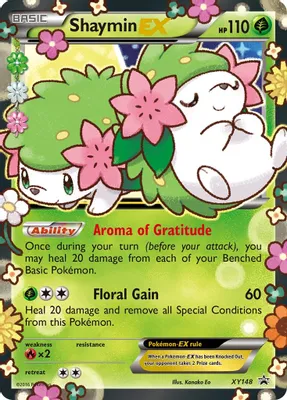 Shaymin EX from XY Promos